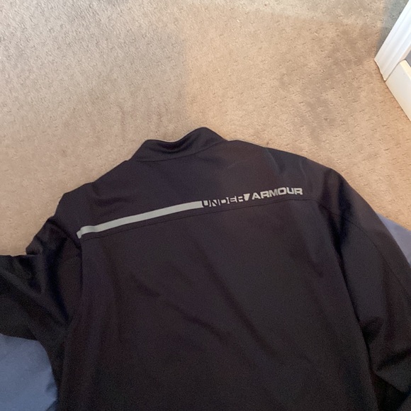 TWO under armour 1/4 zip pullovers.   Excellent quality and shape. - Picture 8 of 8